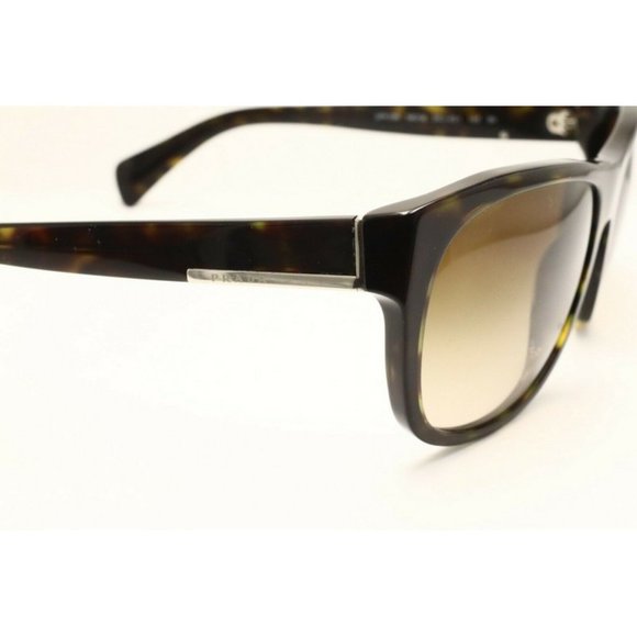 Prada SPR 29N 2AU-6S1 Square Tortoise Sunglasses - Picture 3 of 5